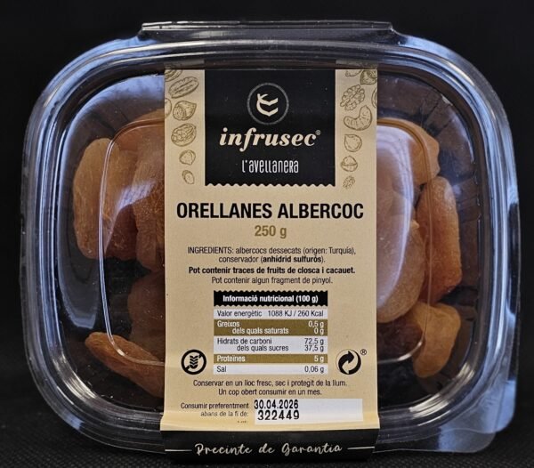 Orellanes albercoc